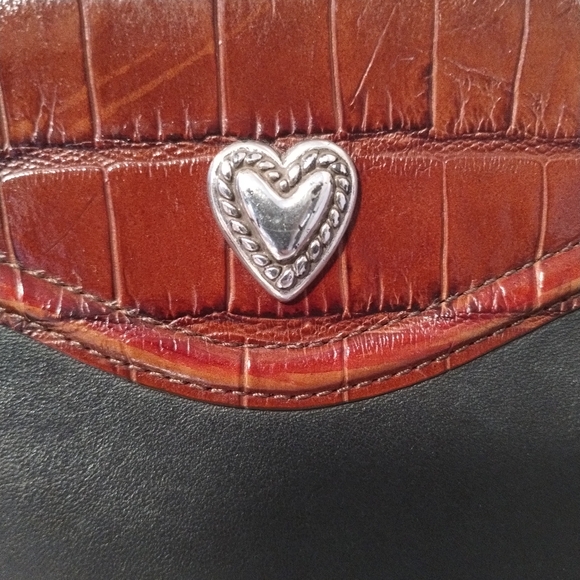 Brighton Vintage Classic Mini Two Tone Satchel Bag - Picture 2 of 11